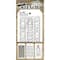 Stampers Anonymous Tim Holtz® Mini Layered Stencil Set #16
